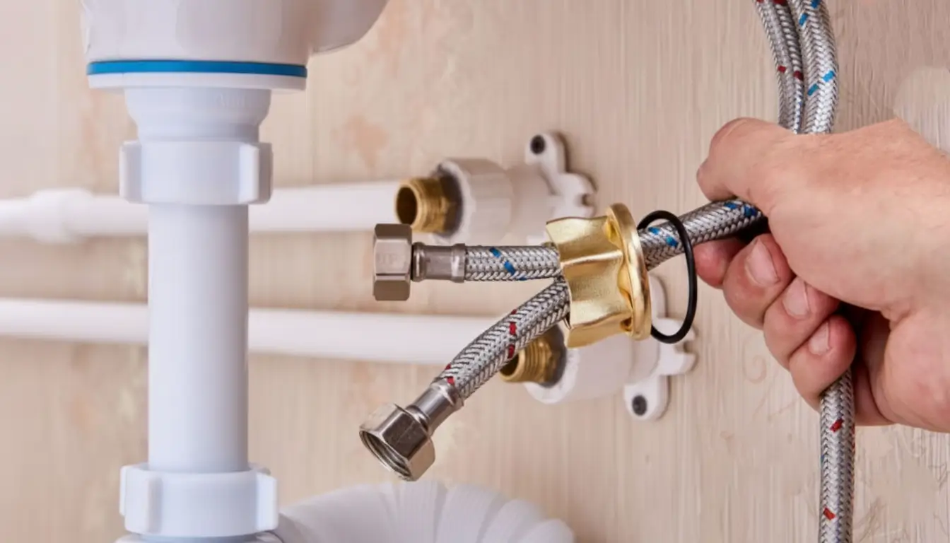 Expert Plumber Fixing a Sink in The Woodlands